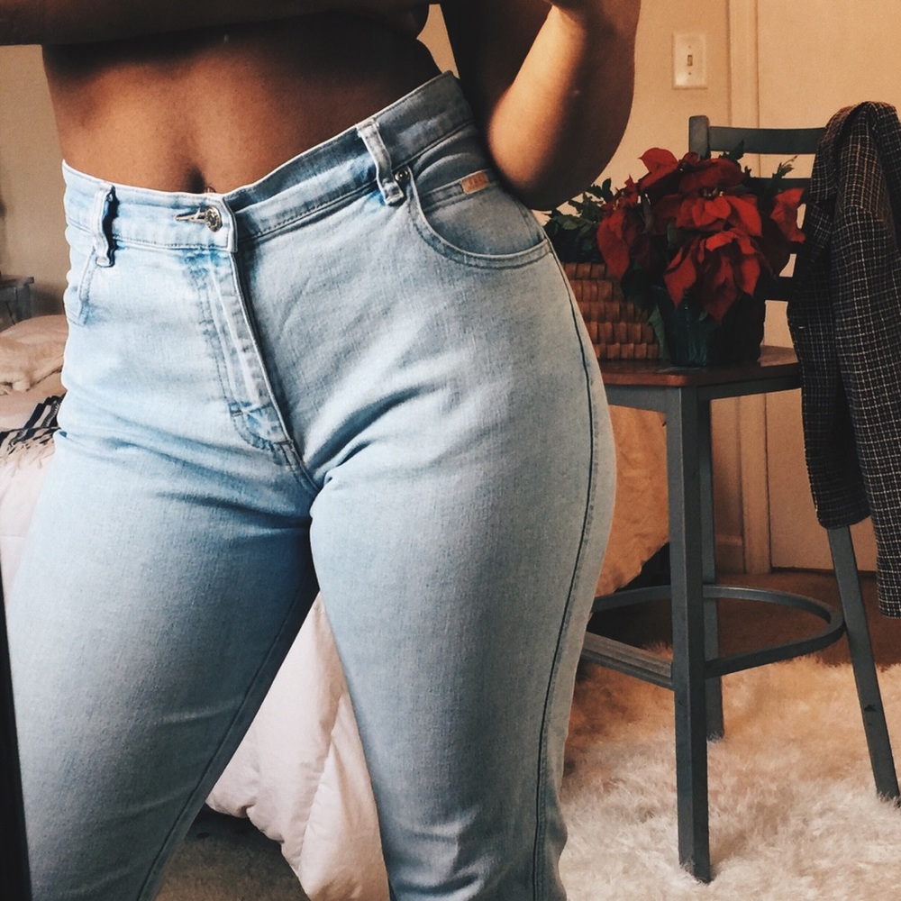 {Lee} Light Wash High Waist Bootcut Jeans